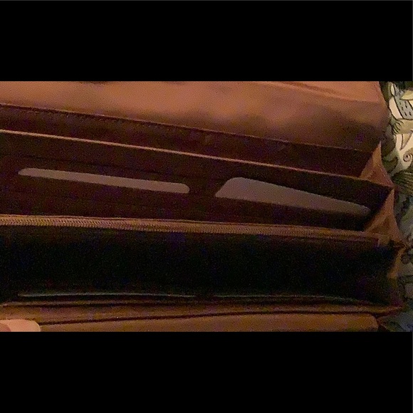 VTG NWT Etienne Aigner Travel organizer in a box. Leather trim - Picture 14 of 14